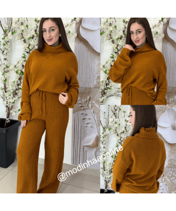 Conjunto Karina Caramelo